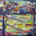 Park in Muskau, 2013, 50x50, Öl
<br/>250,- Euro