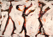 Bärenjagd, Acryl auf Nessel 140x200, 2000
  <br/>1500.- Euro